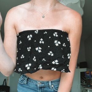 American Eagle Outfitters L Black Tube - Top